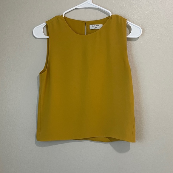 Babaton Tops - Aritzia | Babaton Golden Sleeveless Tank Top